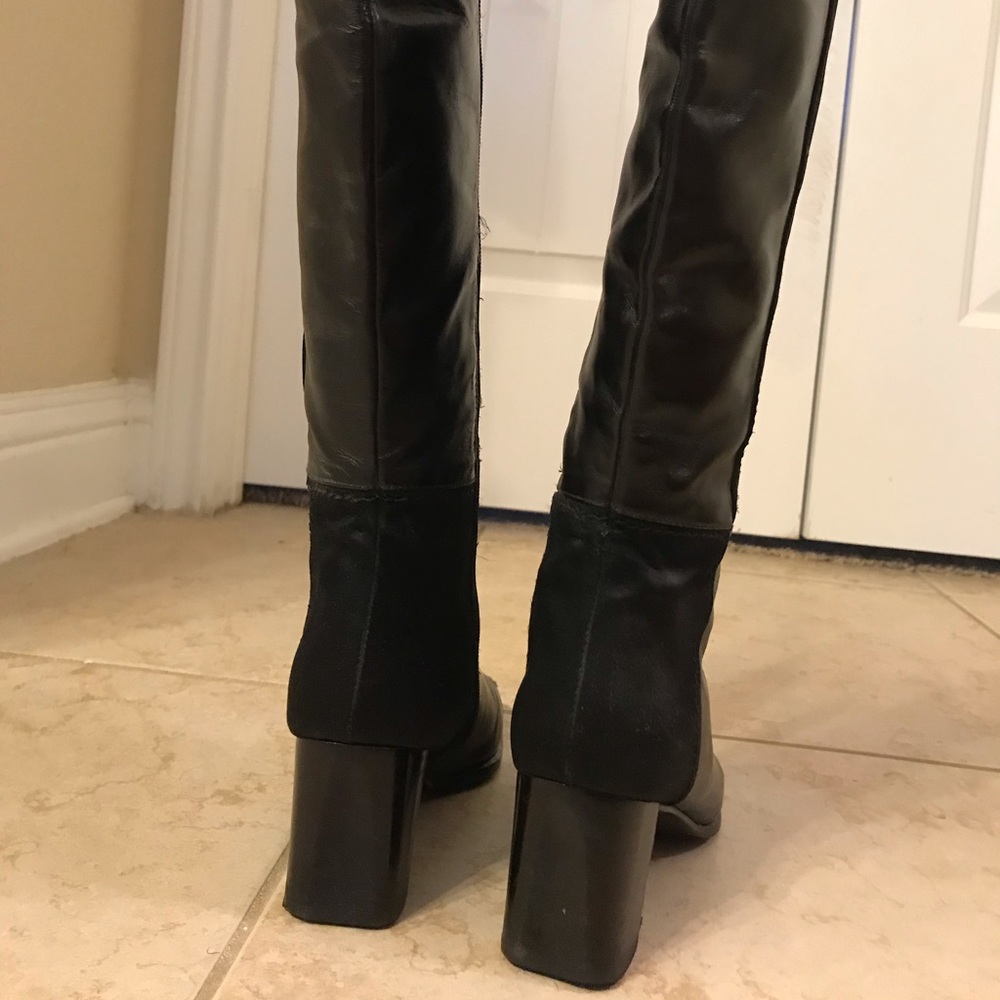 Stuart Weitzman Patchwork Boots - image 4